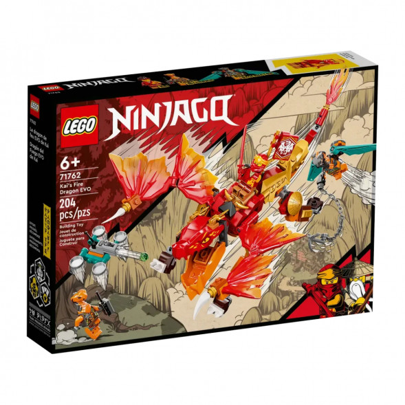 Конструктор LEGO Ninjago 71762 Огненный дракон ЭВО Кая в Калининграде