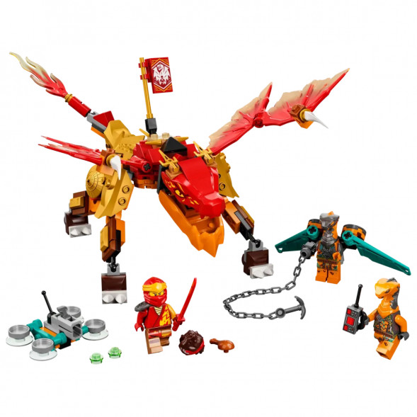 Конструктор LEGO Ninjago 71762 Огненный дракон ЭВО Кая в Калининграде