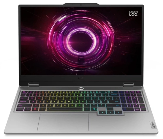 Ноутбук Lenovo LOQ 15AHP10 (83JG003EPB) (15.6 &amp;quot;, Ryzen 7 250 3.3 ГГц, 8 ядер, 16 Гб DDR5, 512 Гб SSD, GeForce RTX 5050, Windows 11 Home), Серый в Калининграде