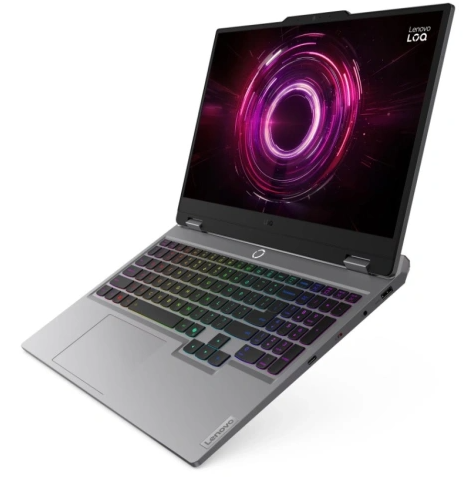 Ноутбук Lenovo LOQ 15AHP10 (83JG003EPB) (15.6 &amp;quot;, Ryzen 7 250 3.3 ГГц, 8 ядер, 16 Гб DDR5, 512 Гб SSD, GeForce RTX 5050, Windows 11 Home), Серый в Калининграде