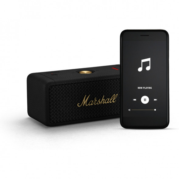 Портативная акустика Marshall Emberton II, 20 Вт, Black/Brass в Калининграде