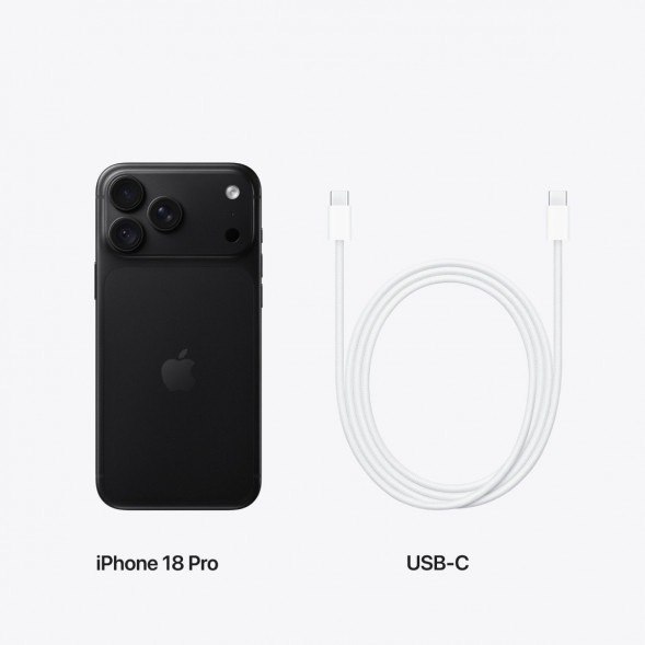 Смартфон Apple iPhone 18 Pro 256GB (SIM + eSIM), Black в Калининграде