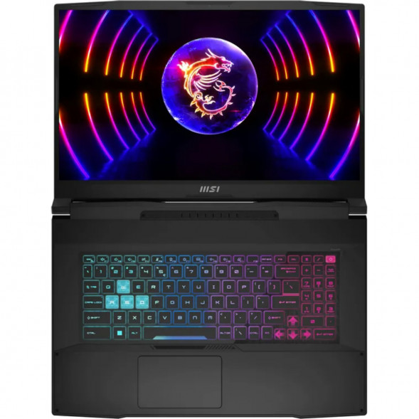 Ноутбук MSI Katana 17 B13VEK-1624XRUY (17.3&amp;quot;, IPS, Intel Core i5 13420H 2.1ГГц, 8 ядер, 16ГБ DDR5, 512ГБ SSD, NVIDIA GeForce RTX 4050 - 6 ГБ, без ОС), черный в Калининграде