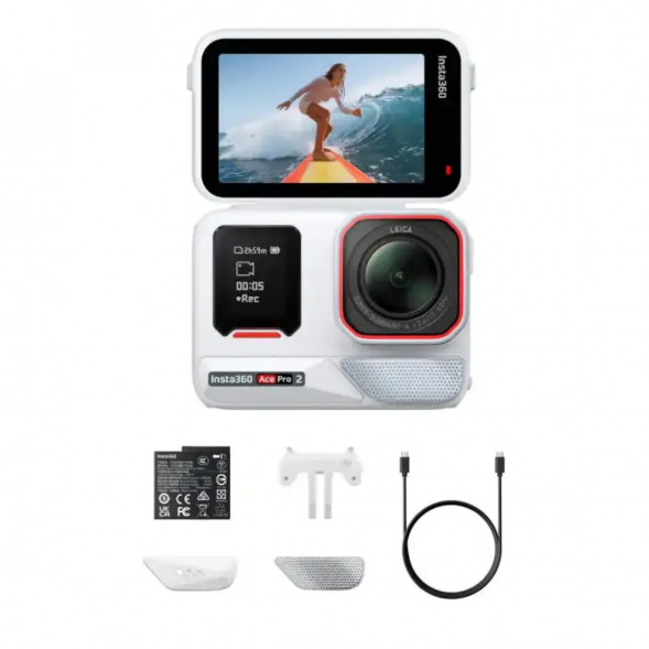 Экшн-камера Insta360 Ace Pro 2, Arctic White в Калининграде