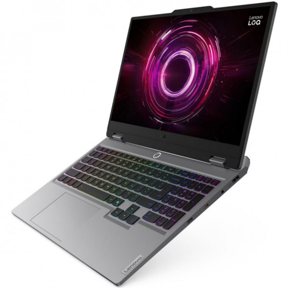 Ноутбук Lenovo LOQ 15AHP10 (83JG003DPB) (15.6&amp;quot;,  IPS, AMD Ryzen 5 220, 6 ядер, 16 ГБ DDR5, SSD 512 ГБ, NVIDIA GeForce RTX 5050 - 8 ГБ, без ОС), серый в Калининграде
