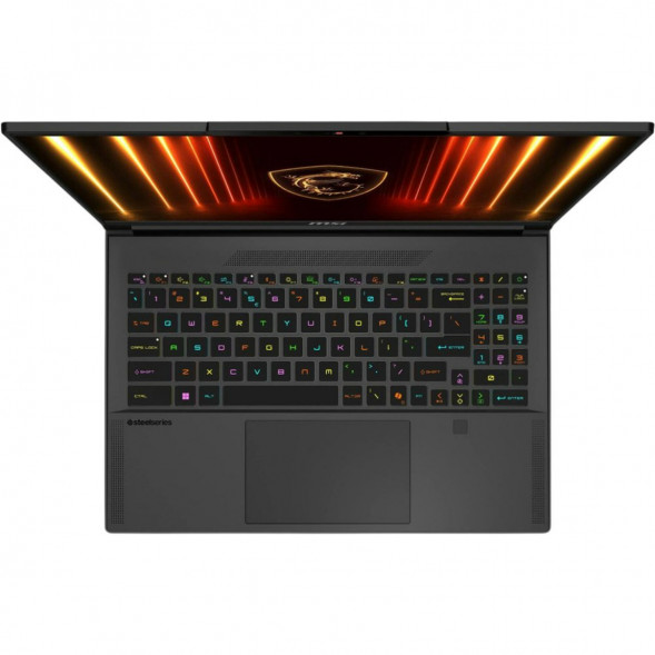 Ноутбук игровой MSI Stealth 16 AI A2HWGG-085XRU (16&amp;quot;, Intel Core Ultra 7, 32ГБ, 1ТБ SSD, RTX 5070, FreeDOS), черный в Калининграде