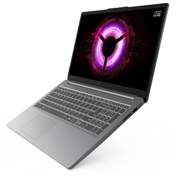 Ноутбук Lenovo LOQ 15ARP10E (83S0007FUS) (15.6&amp;quot;, IPS, AMD Ryzen 7 170 3.2 ГГц, 8 ядер, 16 ГБ DDR5, SSD 512 ГБ, NVIDIA  GeForce RTX 4050 - 6 ГБ, Windows 11 Home), серый в Калининграде