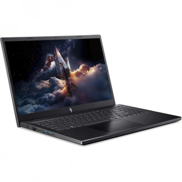 Ноутбук Acer Nitro V 15 ANV15-52-57BB (15.6&amp;quot;, IPS, Intel Core i5 13420H 2.1ГГц, 8 ядер, 16ГБ DDR4, 512ГБ SSD, NVIDIA GeForce RTX 5050 - 8 ГБ, Windows 11 Home), черный в Калининграде