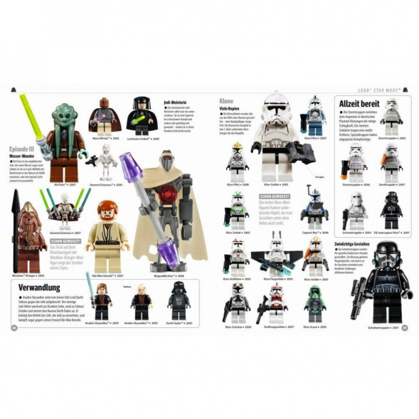 Книга и набор кубиков LEGO Star Wars: Lexikon der Figuren, Raumschiffe und Droiden в Калининграде