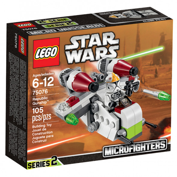 Конструктор LEGO Star Wars 75076 Республиканский истребитель в Калининграде