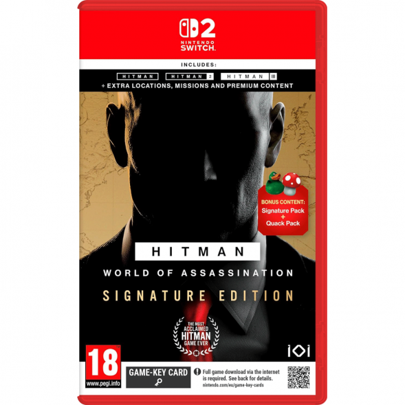 Игра Hitman World of Assassination Signature Edition [Nintendo Switch 2, русские субтитры] в Калининграде