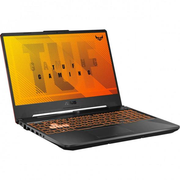 Ноутбук ASUS TUF Gaming A15 FA506NCG-HN330 (15.6&amp;quot;, IPS, AMD Ryzen 7 8845HS 3.8ГГц, 8-ядерный, 16ГБ DDR5, 512ГБ SSD, NVIDIA GeForce RTX 3050 - 4 ГБ, без ОС), черный в Калининграде