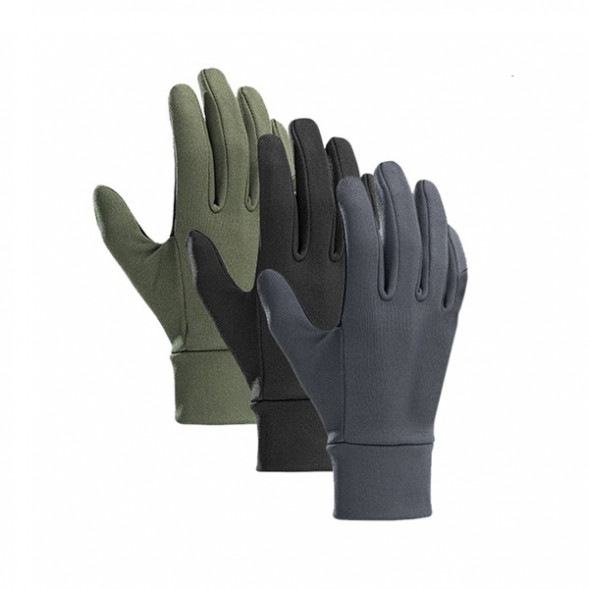 Перчатки сенсорные спортивные Naturehike Outdoor Full Touch GL10 (серый, L) в Калининграде