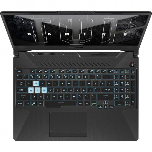 Ноутбук ASUS TUF Gaming A15 FA506NCG-HN199W (15.6&amp;quot;, IPS, AMD Ryzen 7 7445HS 3.2 ГГц, 6 ядер, 16 ГБ DDR5, SSD 512 ГБ, GeForce RTX 3050, Windows 11 Home), черный в Калининграде