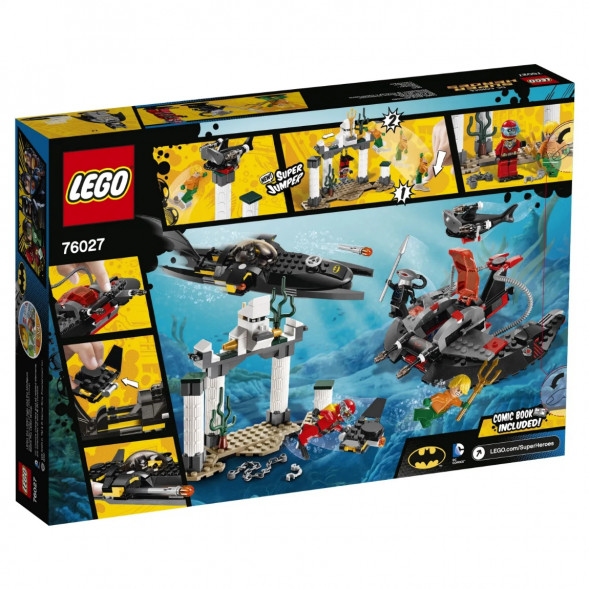Конструктор LEGO Super Heroes 76027 Глубоководная атака Черного Манта в Калининграде