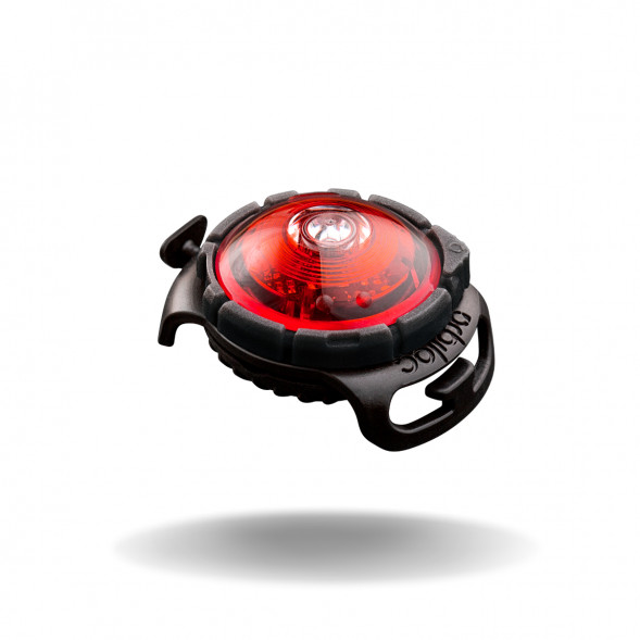 Фонарь для собак Orbiloc Dog Dual Signal Colours, красный в Калининграде