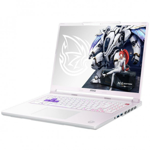 Ноутбук MSI Crosshair A16 HX MLG Edition E8WGXK-089XRUY (16&amp;quot;, IPS, AMD Ryzen 9 8940HX 2.4ГГц, 16 ядер, 16ГБ DDR5, 1ТБ SSD, NVIDIA GeForce RTX 5070 - 12 ГБ, без ОС), белый в Калининграде