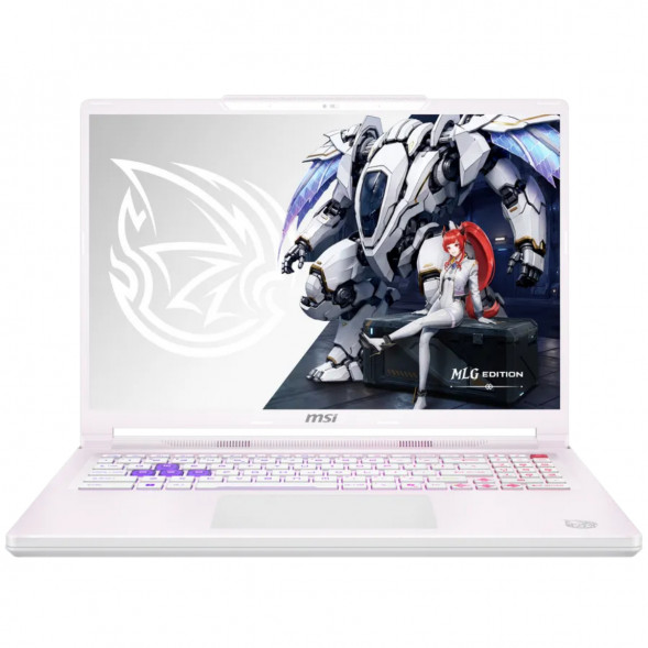 Ноутбук MSI Crosshair A16 HX MLG Edition E8WGXK-089XRUY (16&amp;quot;, IPS, AMD Ryzen 9 8940HX 2.4ГГц, 16 ядер, 16ГБ DDR5, 1ТБ SSD, NVIDIA GeForce RTX 5070 - 12 ГБ, без ОС), белый в Калининграде