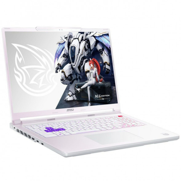 Ноутбук MSI Crosshair A16 HX MLG Edition E8WGXK-089XRUY (16&amp;quot;, IPS, AMD Ryzen 9 8940HX 2.4ГГц, 16 ядер, 16ГБ DDR5, 1ТБ SSD, NVIDIA GeForce RTX 5070 - 12 ГБ, без ОС), белый в Калининграде