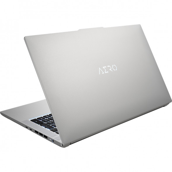 Ноутбук Gigabyte Aero 17 XE5 (XE5-73RU744HP) (17.3&amp;quot;, IPS, Intel Core i7 12700H 2.3ГГц, 14 ядер, 32ГБ DDR5, 1ТБ SSD, NVIDIA GeForce RTX 3070 Ti - 8 ГБ, Windows 11 Pro), серебристый в Калининграде
