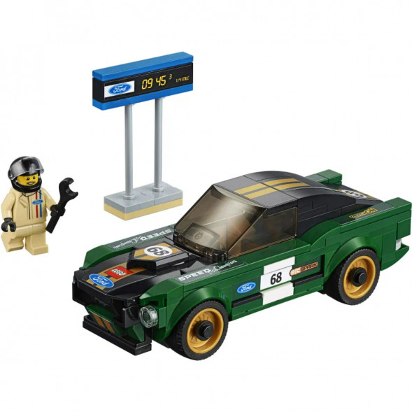 Конструктор LEGO Speed Champions 75884 1968 Ford Mustang Fastback в Калининграде