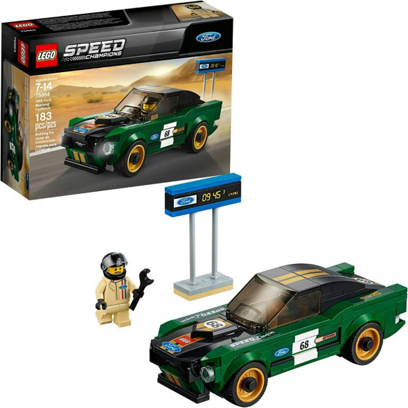 Конструктор LEGO Speed Champions 75884 1968 Ford Mustang Fastback в Калининграде
