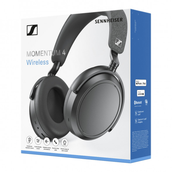 Беспроводные наушники Sennheiser Momentum 4 Wireless, Graphite в Калининграде