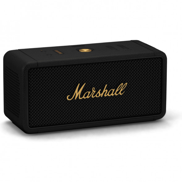 Портативная акустика Marshall Middleton, 60 Вт, черный и латунный в Калининграде