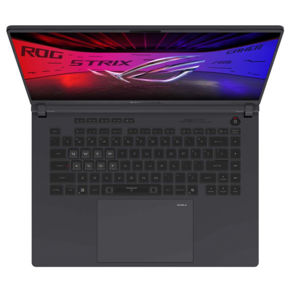 Ноутбук ASUS ROG Strix G16 2025 G615LR-S5222 (Intel Core Ultra 9 275HX/16&amp;quot;/32Gb/1Tb/RTX 5070Ti/Без ОС), Серый в Калининграде