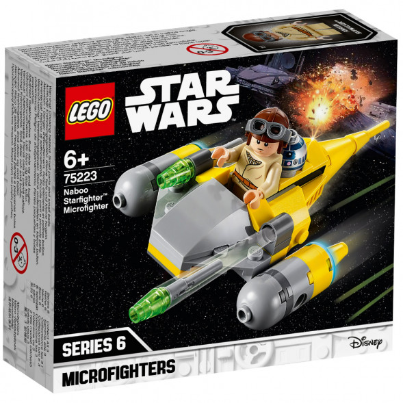 Конструктор LEGO Star Wars 75223 Микрофайтеры: Истребитель с планеты Набу в Калининграде