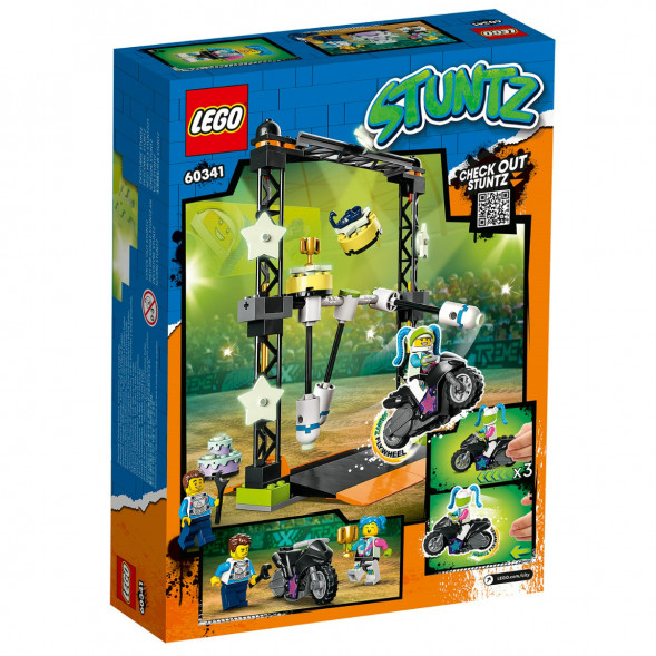 Конструктор LEGO City 60341 Трюковое испытание «Нокдаун» в Калининграде