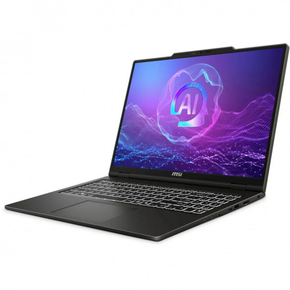 Ноутбук MSI VenturePro 16 AI A2HVEG-033XRU (16&amp;quot;, OLED, Intel Core Ultra 7 255H 2ГГц, 16 ядер, 16ГБ DDR5, 1ТБ SSD, NVIDIA GeForce RTX 4050 - 6 ГБ, FreeDOS), серый в Калининграде