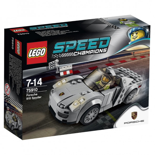 Конструктор LEGO Speed Champions 75910 Porsche 918 Spyde в Калининграде