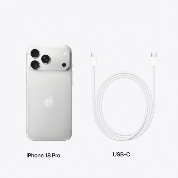 Смартфон Apple iPhone 18 Pro 2TB (SIM + eSIM), Silver в Калининграде