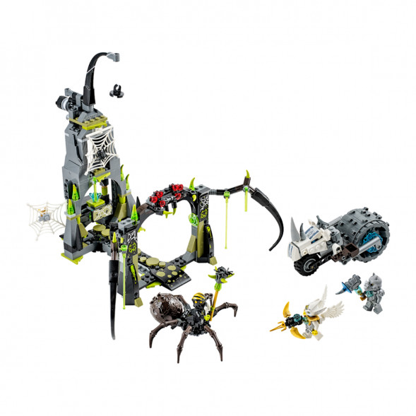 Конструктор LEGO Legends Of Chima 70133 Пещера Спинлина в Калининграде