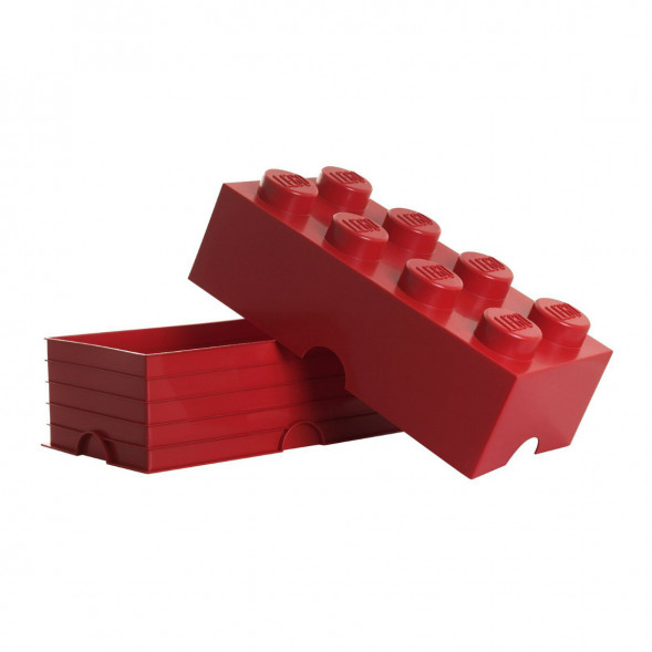 Пластиковый кубик для хранения LEGO Creator 4004, красный в Калининграде