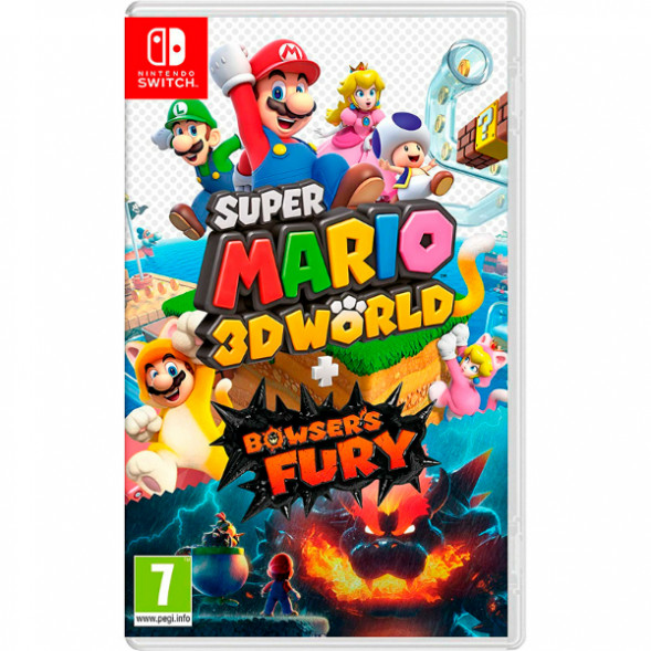 Игра Super Mario 3D World + Bowser&amp;#039;s Fury [Nintendo Switch, русские субтитры] в Калининграде