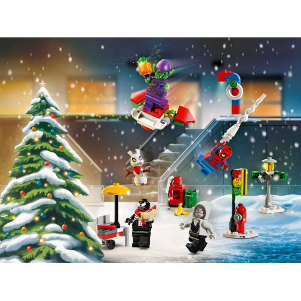 Конструктор LEGO Super Heroes 76293 Новогодний календарь Человек-паук, 2024 в Калининграде