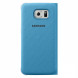 Чехол для Samsung Galaxy S6 S-View Cover (EF-CG920BLE), Blue в Калининграде