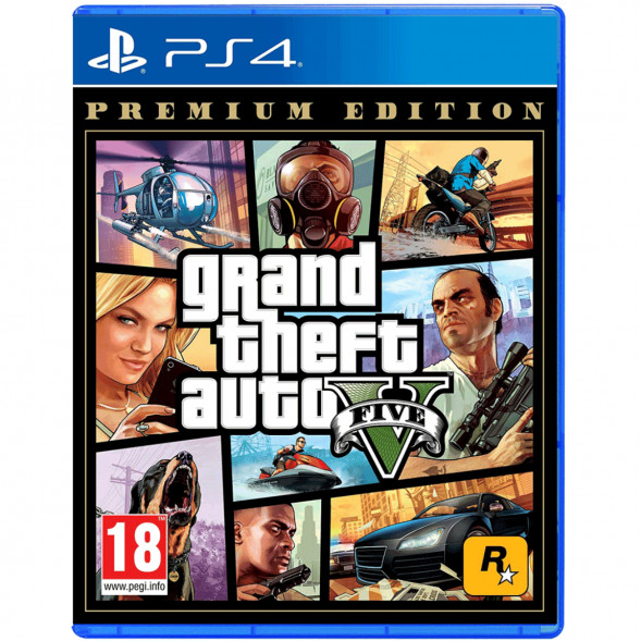 Grand Theft Auto V Premium Edition [PS4, русские субтитры] в Калининграде