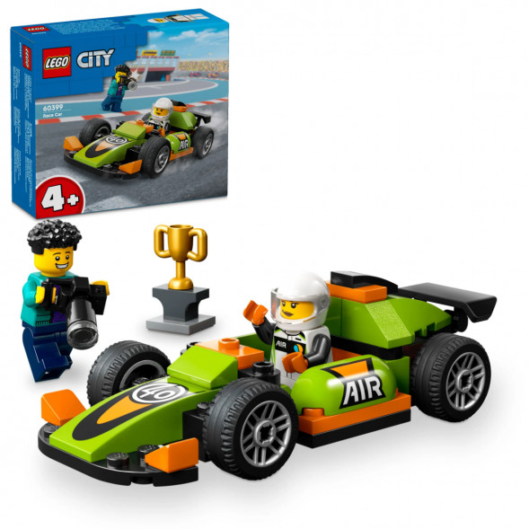 Конструктор LEGO City 60399 Зеленый Гоночный автомобиль в Калининграде