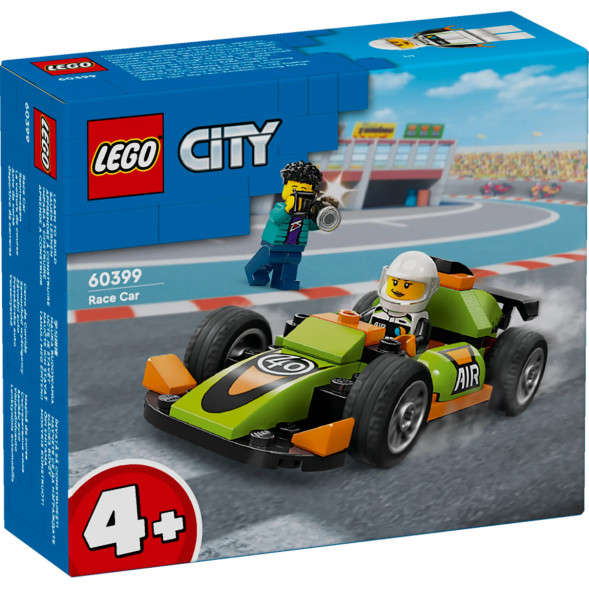 Конструктор LEGO City 60399 Зеленый Гоночный автомобиль в Калининграде
