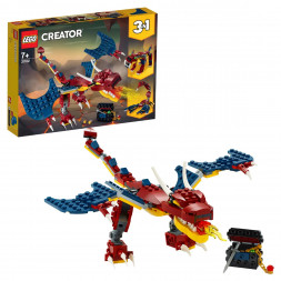 Конструктор LEGO Creator 31102 Огненный дракон