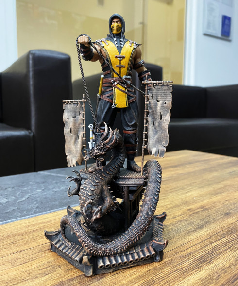 3D фигурка Скорпион Mortal Kombat в Калининграде