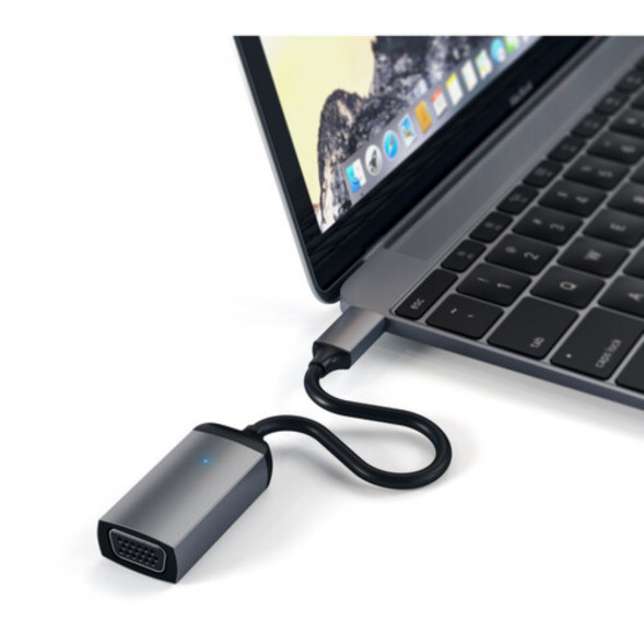 Адаптер Satechi USB Type-C to VGA , Space Gray в Калининграде