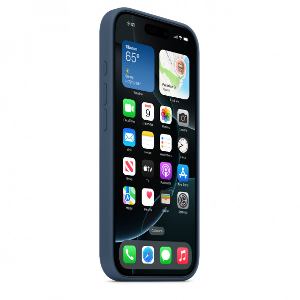 Чехол Apple iPhone 16 Pro Silicone Case with MagSafe, Denim (MYYK3ZM/A) в Калининграде