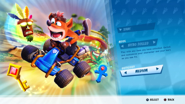 Crash Team Racing Nitro-Fueled [PS4, английская версия] в Калининграде