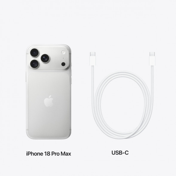 Смартфон Apple iPhone 18 Pro Max 1TB (eSIM), Silver в Калининграде