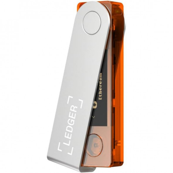 Аппаратный криптокошелек Ledger Nano X, BTC Orange  в Калининграде