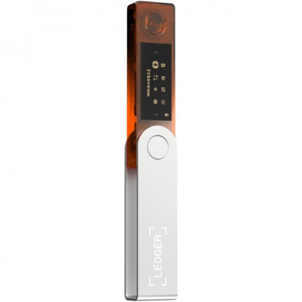 Аппаратный криптокошелек Ledger Nano X, BTC Orange  в Калининграде